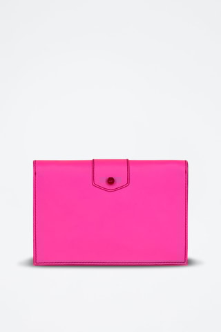 Pochette en cuir - Rose