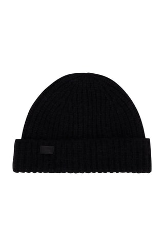 Bonnet en laine - Noir