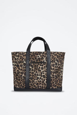 Sac shopping - Noir et marron