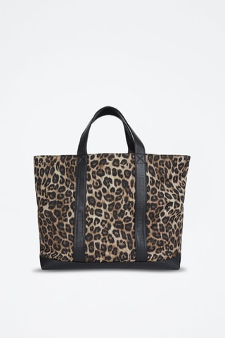 Sac shopping - Noir et marron