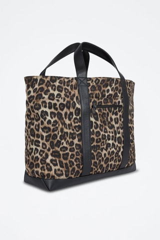 Sac shopping - Noir et marron