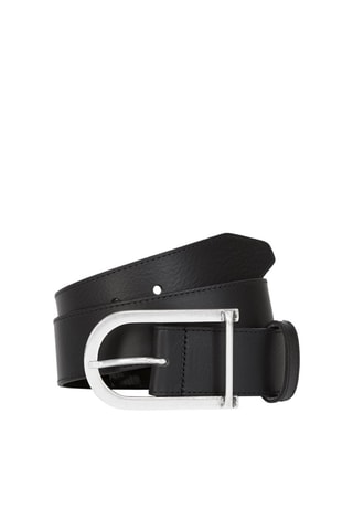 Ceinture en cuir - Noir