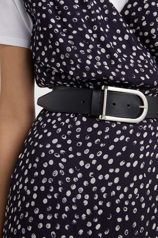 Ceinture en cuir - Noir