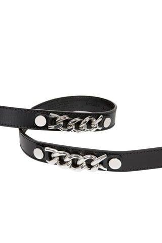 Ceinture en cuir - Noir