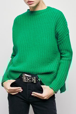 Pull en laine - Vert