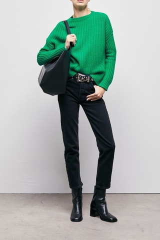 Pull en laine - Vert