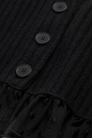 Gilet en mérinos - Noir