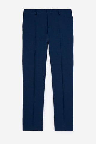 Chino 100% laine - Bleu marine