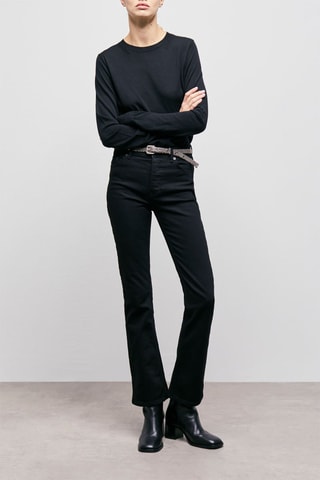 Jean bootcut - Noir