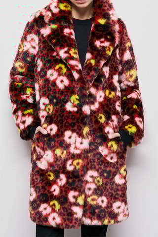 Manteau - Rouge et noir