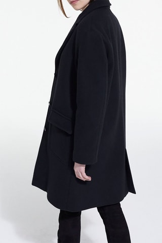 Manteau en laine - Noir