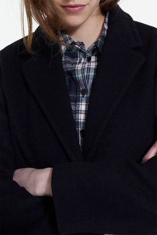 Manteau en laine - Noir
