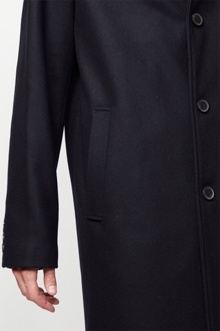 Manteau en laine - Bleu marine