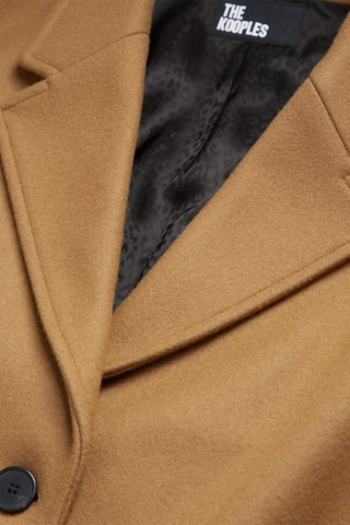 Manteau en laine - Camel