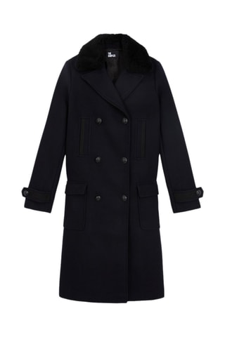 Manteau en laine - Noir