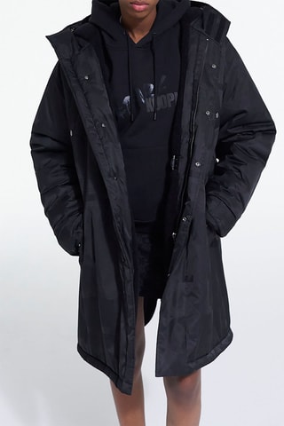 Parka à capuche - Noir