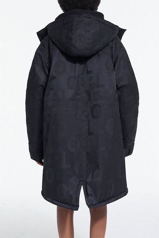 Parka à capuche - Noir