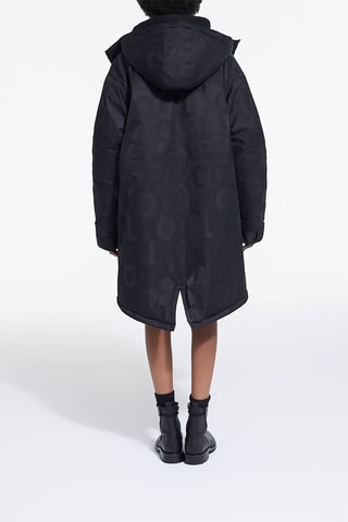 Parka à capuche - Noir