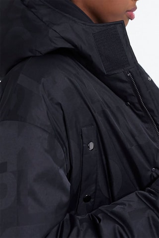 Parka à capuche - Noir