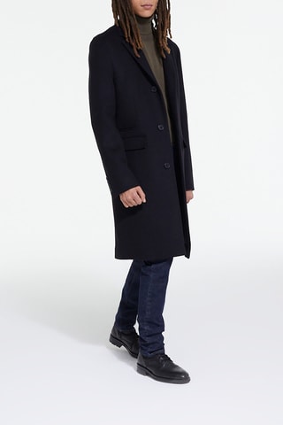 Manteau en laine - Noir