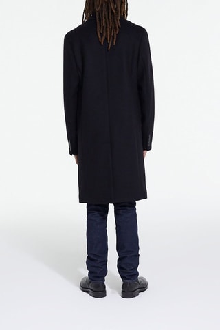 Manteau en laine - Noir