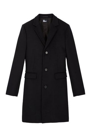 Manteau en laine - Noir
