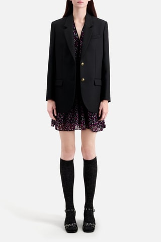 Veste en laine - Noir