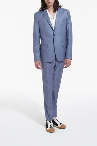 Veste en laine - Ciel