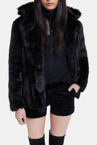 Veste longue - Noir