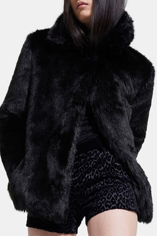 Veste longue - Noir