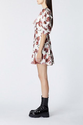 Robe patineuse - Rouge et blanc