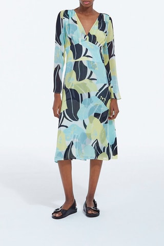 Robe midi - Vert