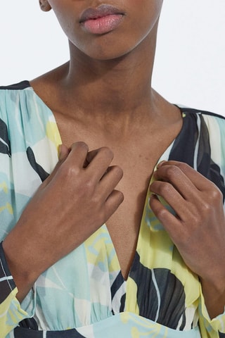 Robe midi - Vert