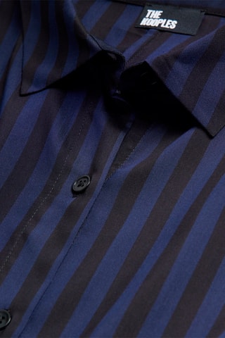 Robe chemise - Bleu marine