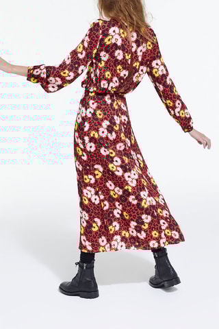 Robe midi - Rouge