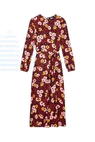 Robe midi - Rouge