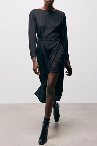 Robe midi - Noir