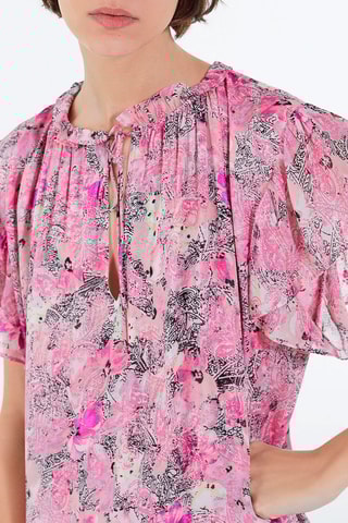 Robe trapèze - Rose