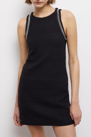 Robe droite - Noir