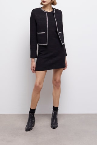 Robe droite - Noir