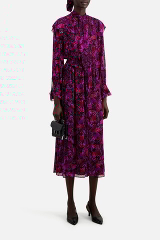 Robe midi - Rose