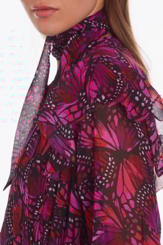 Robe midi - Rose