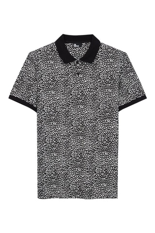 Polo Noir et blanc