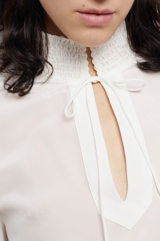 Blouse en soie - Blanc
