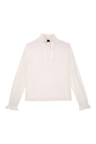 Blouse en soie - Blanc
