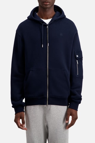 Sweat à capuche - Bleu marine
