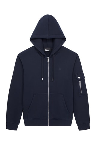 Sweat à capuche - Bleu marine
