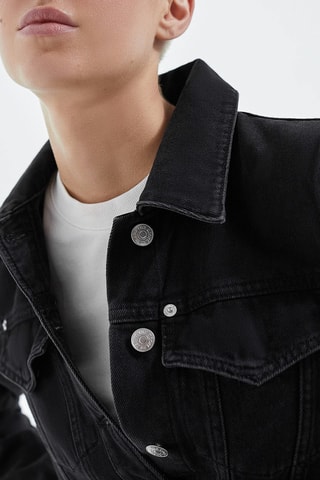 Combinaison en jean - Noir