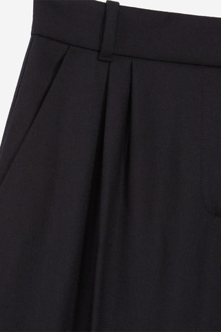 Pantalon de costume en laine - Noir