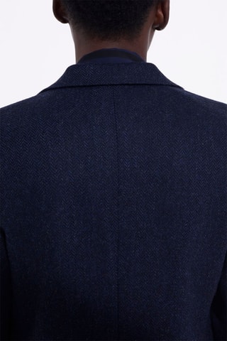 Blazer en laine - Bleu marine